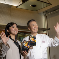 「予約でいっぱいの店 THE PREMIUM うにのクリームソース」発表会