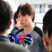 韓国代表ホン・ミョンボ監督、優勝かけた“日韓戦”へ意気込み「選手は楽しむ気持ちで試合に臨んでほしい」【E-1選手権】
