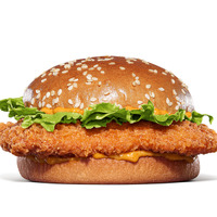 スパイシーマヨ スモーキーフライドチキンバーガー　単品590円、セット890円