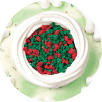 チョコプレートを外すと…パチパチハジける2色のポップロックキャンディ！