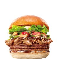 キング にんにく牛カルビバーガー　1,190円