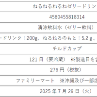ねるねるねるねゼリードリンク　商品概要