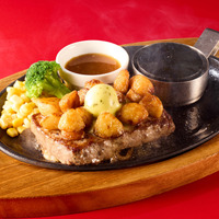 ビーフハンバーグステーキ ガーリック（税込1,199円）