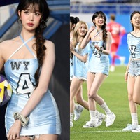 IVE、サッカー始球式での“露出衣装”が議論に　一部から「ふさわしくない」の声…レイが事情を説明
