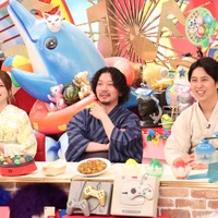 左から）後藤真希、ニューヨーク（屋敷裕政・嶋佐和也）(C)フジテレビ