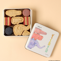 「ぞうくんのさんぽ」クッキー缶　価格：3,301円（税込）©︎ Shotaro Nakano
