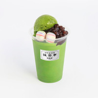 「抹茶ラテアイスフロート」イートイン770円(1杯)
