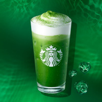 『涼み 抹茶 ムース ティー』（Iced）　TALLサイズのみ＜テイクアウト＞579円　＜店内＞590円