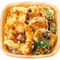 ～もち麦ごはんのミニ弁当～  もちミニ 海鮮天丼　620円