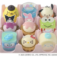 「＜サンリオキャラクターズ＞スイーツコレクション（9個入）」（税込3,564円）　© 2025 SANRIO CO., LTD. APPROVAL NO. L660653