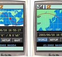 [画像追加]NASDA、天体観測の感覚で「宇宙ステーション観測」を楽しめる携帯コンテンツを提供