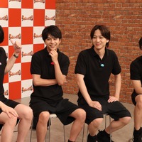 左から）菊池風磨、佐藤勝利、寺西拓人、原嘉孝『タイムレスマン』（C）フジテレビ