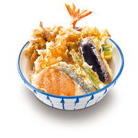 秋鮭と海老の天丼　990円（税込）