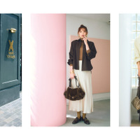 (写真左から)岡崎紗絵、宮田聡子、宮本茉由『andGIRL』秋号（C）DONUTS