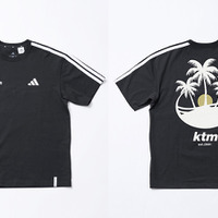 アディダス ルーズフィット スリーストライプス Tシャツ for ケツメイシ