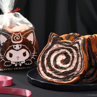ねこねこ食パン クロミ ～ぐるぐる魔法フレーバー～　1本 990円（税込）/ 1枚 260円（税込）© 2025 SANRIO CO., LTD. APPROVAL NO. L661186