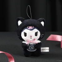 クロミの黒ねこマスコット　1,200円（税込）© 2025 SANRIO CO., LTD. APPROVAL NO. L661186