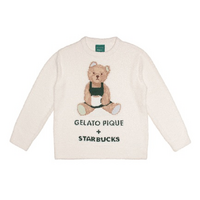 『gelato pique パウダーベアジャガードプルオーバー』各¥10,500