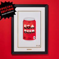 「EGA BEER」額装アート