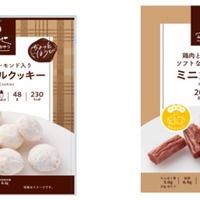 左：上位ライン商品(例)／右：ベーシックライン商品(例)