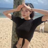 「旦那が羨ましい」こんなボリューミーだった？韓国のモデル兼女優、人々の視線奪う大胆ドレスSHOT【PHOTO】
