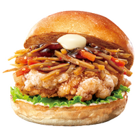 鶏ごぼうバーガー　560円