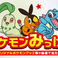 オリジナルパッケージ商品購入で豪華ポケモングッズなどが当たる「ポケモンみっけ！」応募抽選キャンペーン