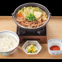 「ばり嗎監修とんこつ醤油牛鍋膳」