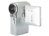 東芝、0.85型の4GバイトHDDを搭載したムービーカメラ「gigashot V10」 画像