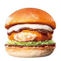 デミグラ えびグラタンバーガー(550円)