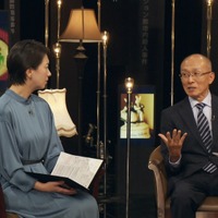 「名古屋市西区主婦殺害事件」被害者の夫・高羽さんがスタジオで語る様子（C）NHK