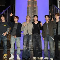 RIIZE、米ニューヨーク『エンパイア・ステート・ビル』をチームカラーに点灯「夢がさらに大きく、鮮明になった」