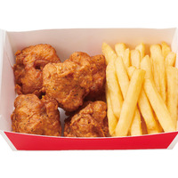 リュウジのスパイス唐揚（5コ入り）&ポテトバスケット：850円（税込）