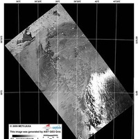 観測隊に提供された衛星画像例（2009年12月22日受信）