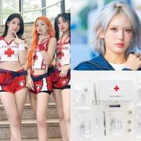 “大胆ステージ衣装”で物議の教訓は生かされず…「赤十字マーク」無断使用したチョン・ソミのブランドが告発