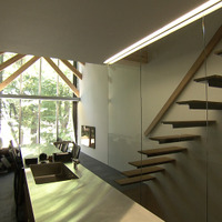 2階のメインスペース。スタイリッシュな16帖のLDK©MBS