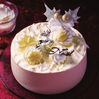 フランス産クリームチーズ使用 Xmas トリプルチーズデコレーション　14cmXmas アソートデコレーション（税込3,672円）