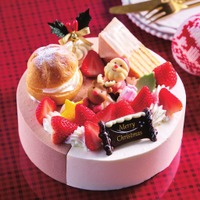 Xmas 2つの味が楽しめるデコレーション　17cm （税込4,104円）苺別添5個