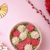 フラワーおはぎ専門店Oh!huggy!!／【迎春お持たせに】フラワーおはぎBOX「福寿」