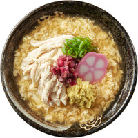 (梅と生姜が香る) 鶏玉あんかけうどん（中）950円（税込）