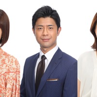 『Live Newsイット！』左から)山﨑夕貴、榎並大二郎、遠藤玲子フジテレビアナウンサー©フジテレビ