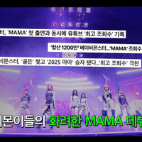 BABYMONSTER「2025 MAMA AWARDS」ビハインド映像