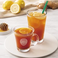 「＆TEA ジンジャーハニーレモネードティー」　（HOT/ICED）Short：600円　Tall：660円