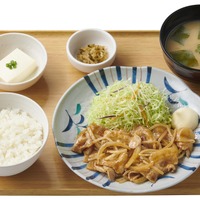 1位　しょうが焼定食