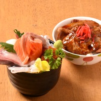 甘辛豚丼ちらし寿司セット 1,000円