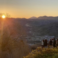 宝登山の初日の出
