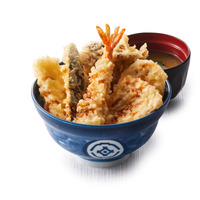 『オールスター天丼(みそ汁付)』 830円