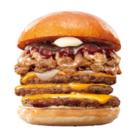 トリプル絶品チーズ牛カルビバーガー（税込1,090円）