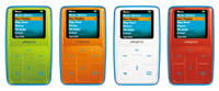 クリエイティブ、携帯音楽プレーヤー「Zen Micro」の新機種と専用ポータブルミュージックシステム 画像