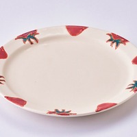 【食器】波佐見焼fruitsいちご プレートM　2,640円